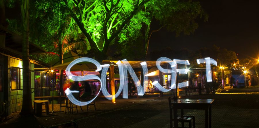 Lightpaint – Macaboo Sunset Leme/SP 2014