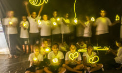 Lightpainting no ambiente escolar